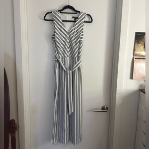 Banana Republic striped jumpsuit, size 6